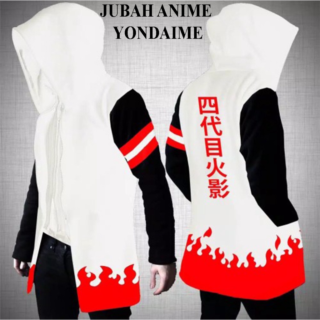 Jubah Akatsuki Shinobi Anime Naruto Shippuden Hitam - Jubah saringgan