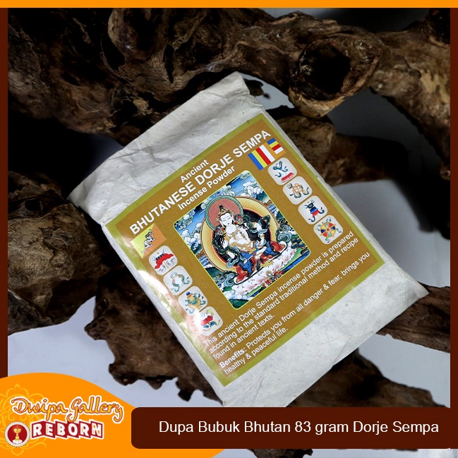 Dupa Hio Bubuk Powder Serbuk Bhutan Vajrasattva / Dorje Sempa 83gr