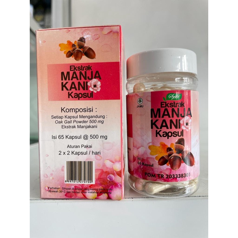 Ekstrak Manjakani Kapsul isi 65 kapsul