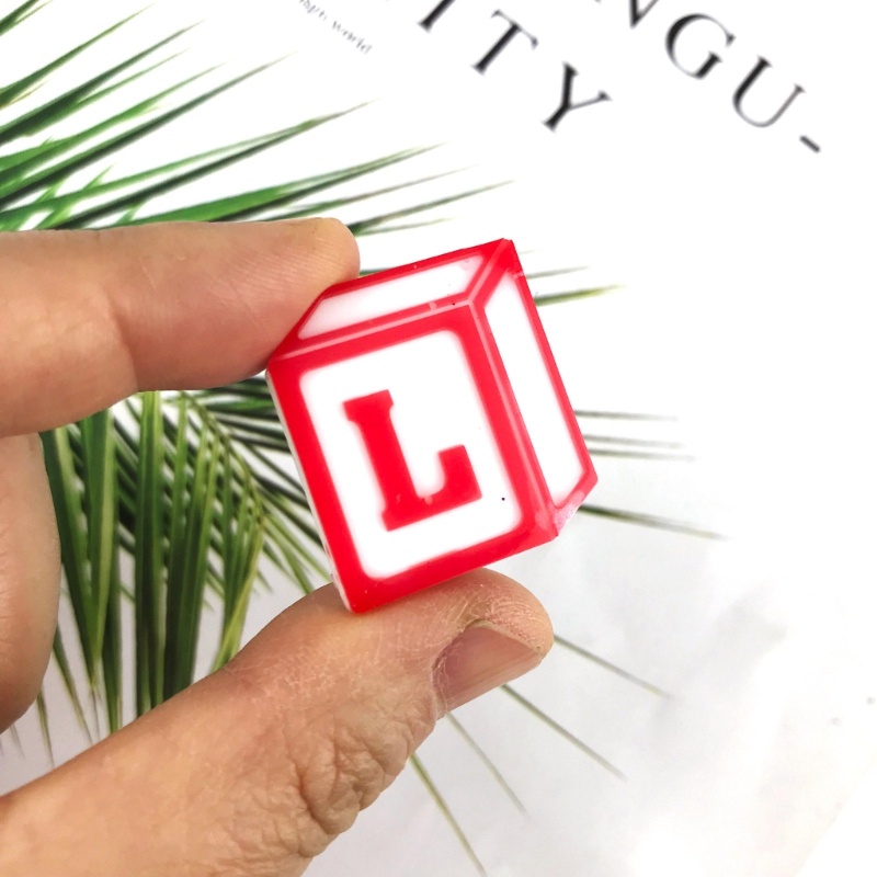 Siy Cetakan Silikon Bentuk Huruf / Angka Untuk Liontin / Perhiasan Diy