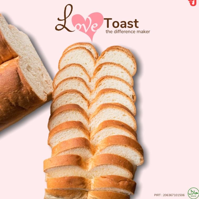 

Star Roti Tawar | 26 CM | 23 Slice (13mm) | Love toast gas !!