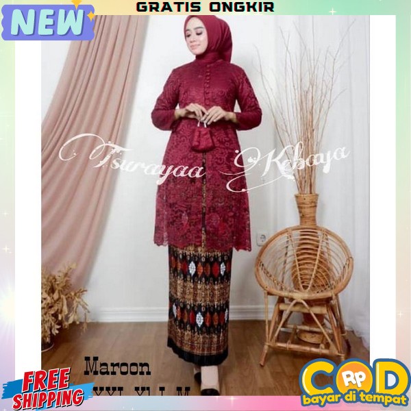 Setelan Kebaya Kondangan Wanita Murah Set Kebaya Cewek Remaja Set Baju Kondangan Perempuan Dewasa Dr