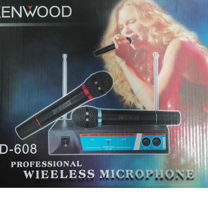 EXCLUSIVEMic wireless double kenwood kd 606/kd 608|RA4