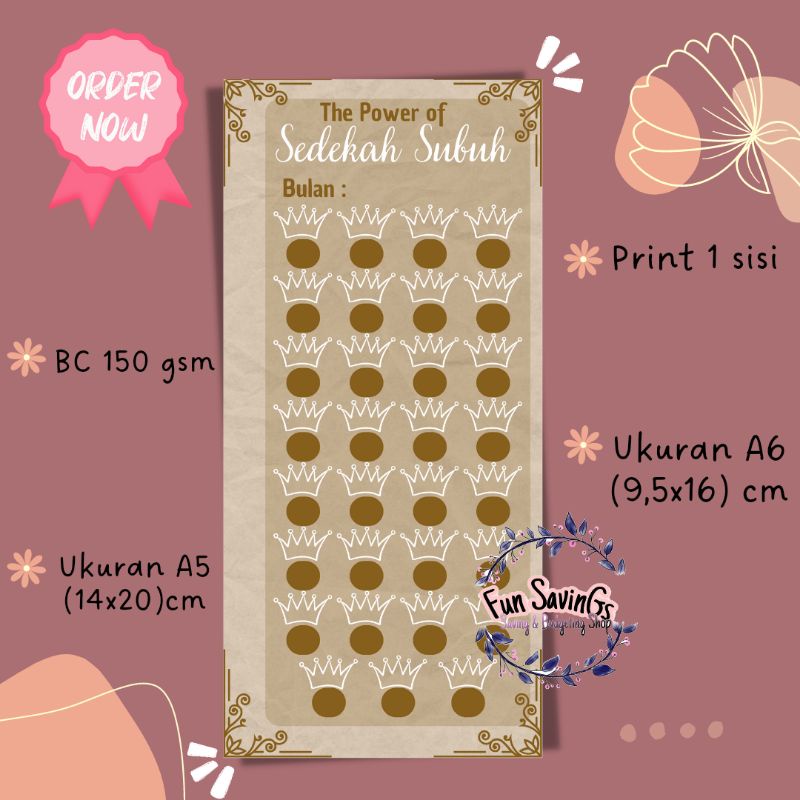 

[FUN] Isi Binder A5 A6 6 Ring | Sedekah Subuh