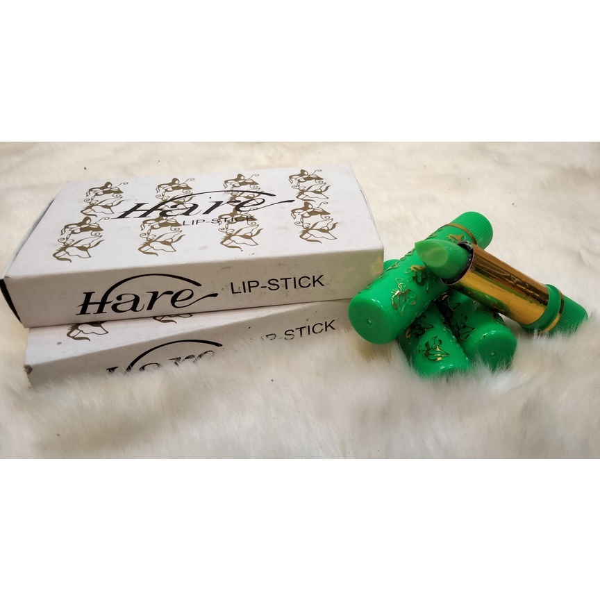 Lipstik Herbal Arab Hare Asli Hijau Natural / Magic Lipstick