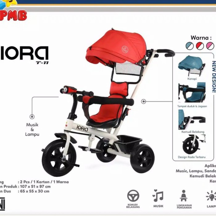 Roda Roda Tiga Pmb T-11