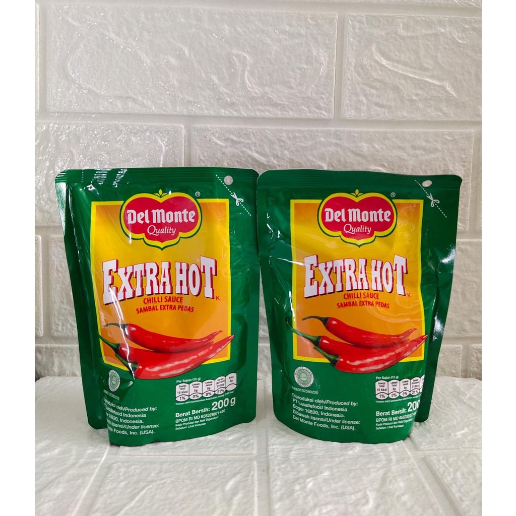 

DELMONTE EXTRA HOT POUCH 200GR