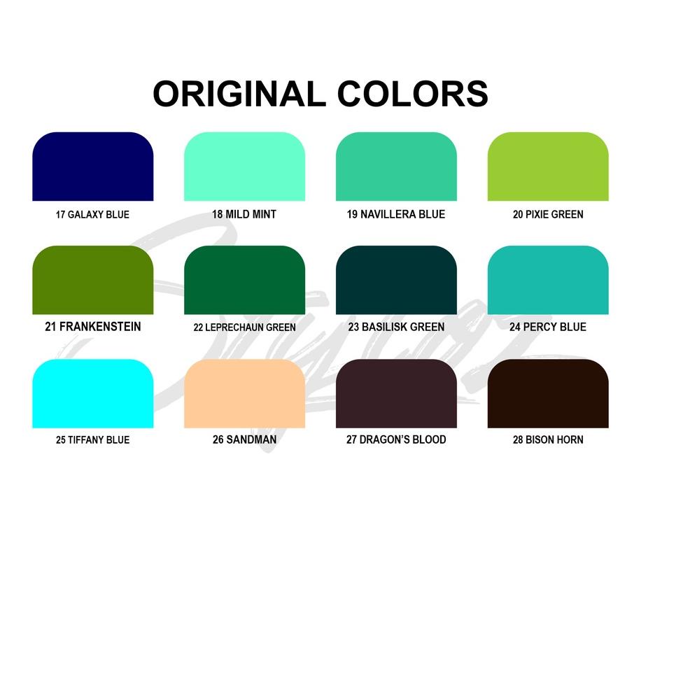 

pyze519 Styloz Fabric and Leather Paint - Original Colors (1-20) tney860