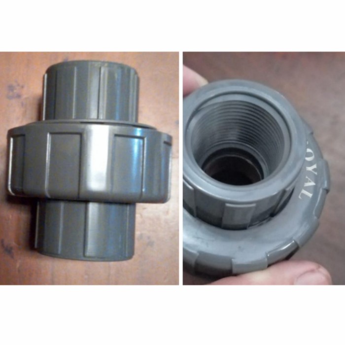 Watermur Water Mur Pvc Drat Dalam 1" Inch Royal