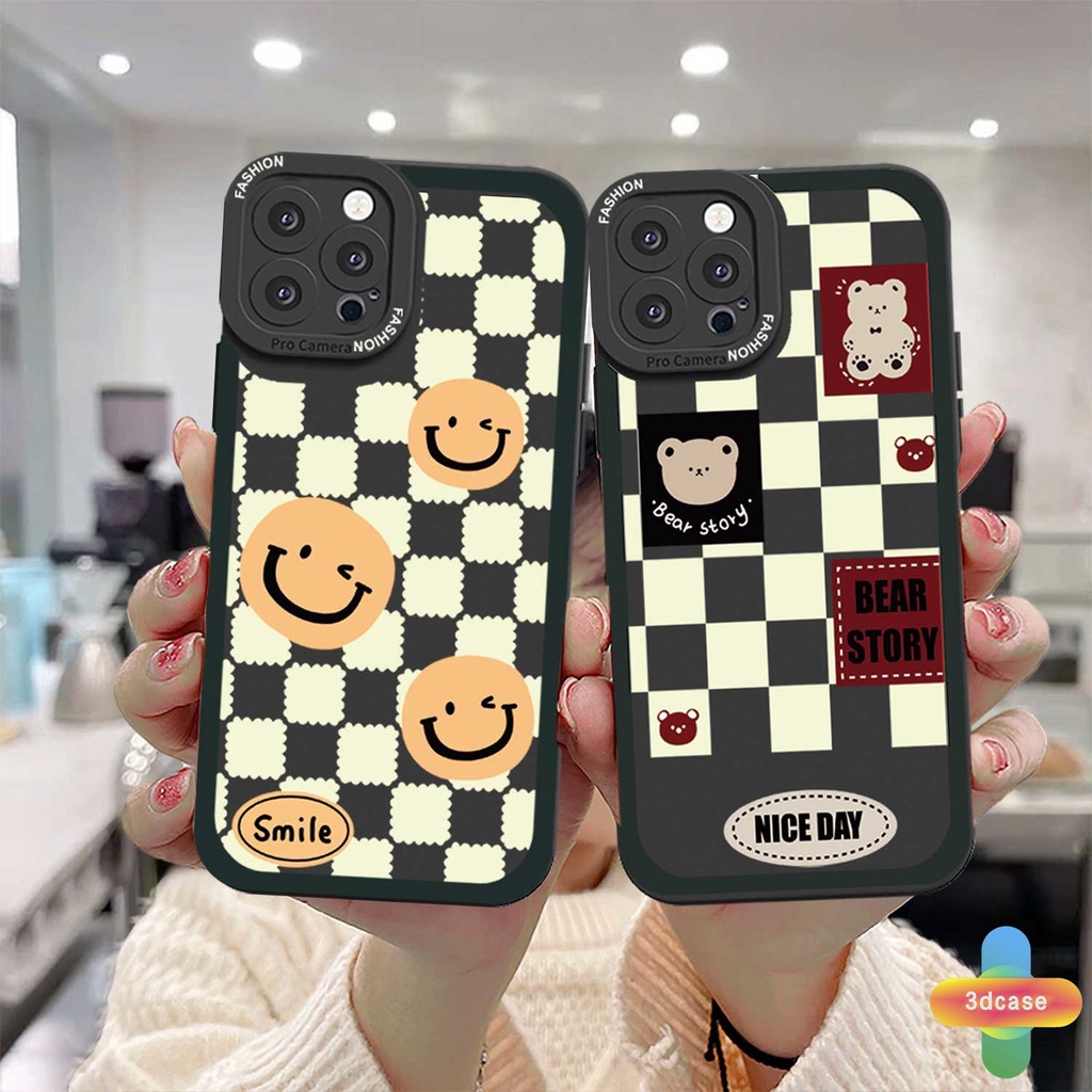 Casing for IPhone 7 Plus 11 6 6S 8 Plus XR 11 12 13 PRO MAX X XS MAX Se 2020 6SPlus 7Plus 6Plus 8Plus XSMAX Soft Case Motif Beruang