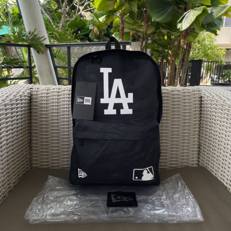 LIMITED Tas Ransel MLB Korea LA Dodgers Black & Grey