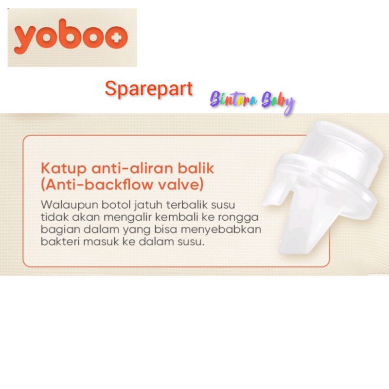 Yoboo Sparepart Pompa Asi Katup Anti Back Flow / Valve Yoboo / Katup Pompa Asi Yoboo (Terjamin Cocok)