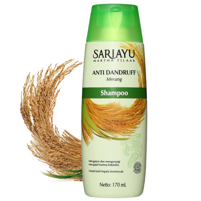 SARIAYU SHAMPO 170 ML - SAMPO SARIAYU LIDAH BUAYA, URANG ARING, WORTEL, MERANG