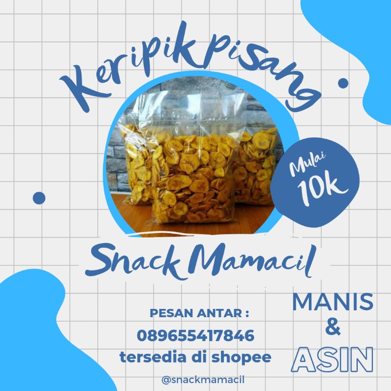 

Keripik Pisang Manis dan Asin