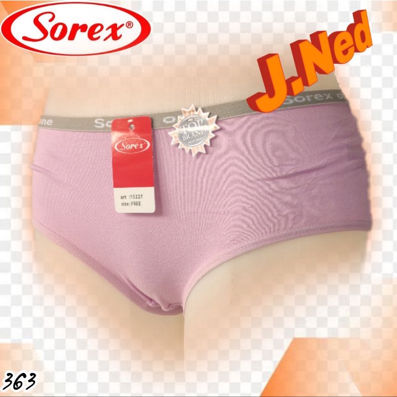 J363 (satuan) Sorex Celana Dalam Wanita Dewasa dan Remaja, Cd Wanita  Sorex Free Size Kecil Setara M - L (BB 40-55)