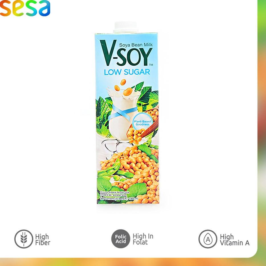 

FLASH SALE V-Soy - Soya Bean Milk Low Sugar 1 Liter !