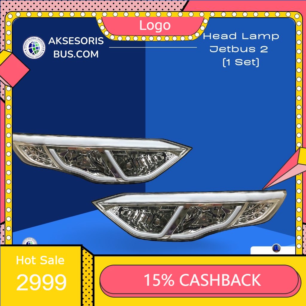 Lampu Depan JetBus 2