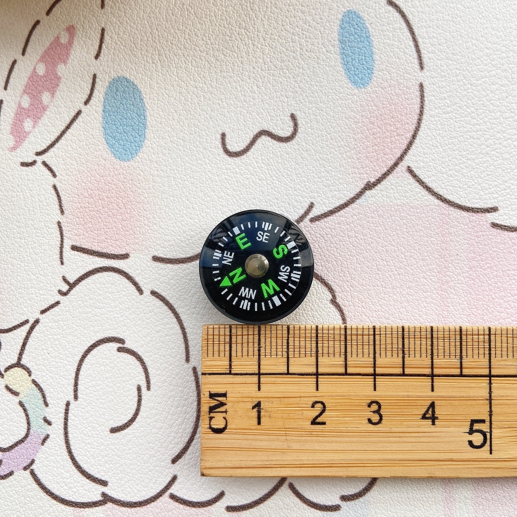 @shinydiy 1 pcs Aksesoris Kompas Buckle Button Untuk Dekorasi Sepatu Sandal Charms 【asesoris wanita】【crocs jibbitz】