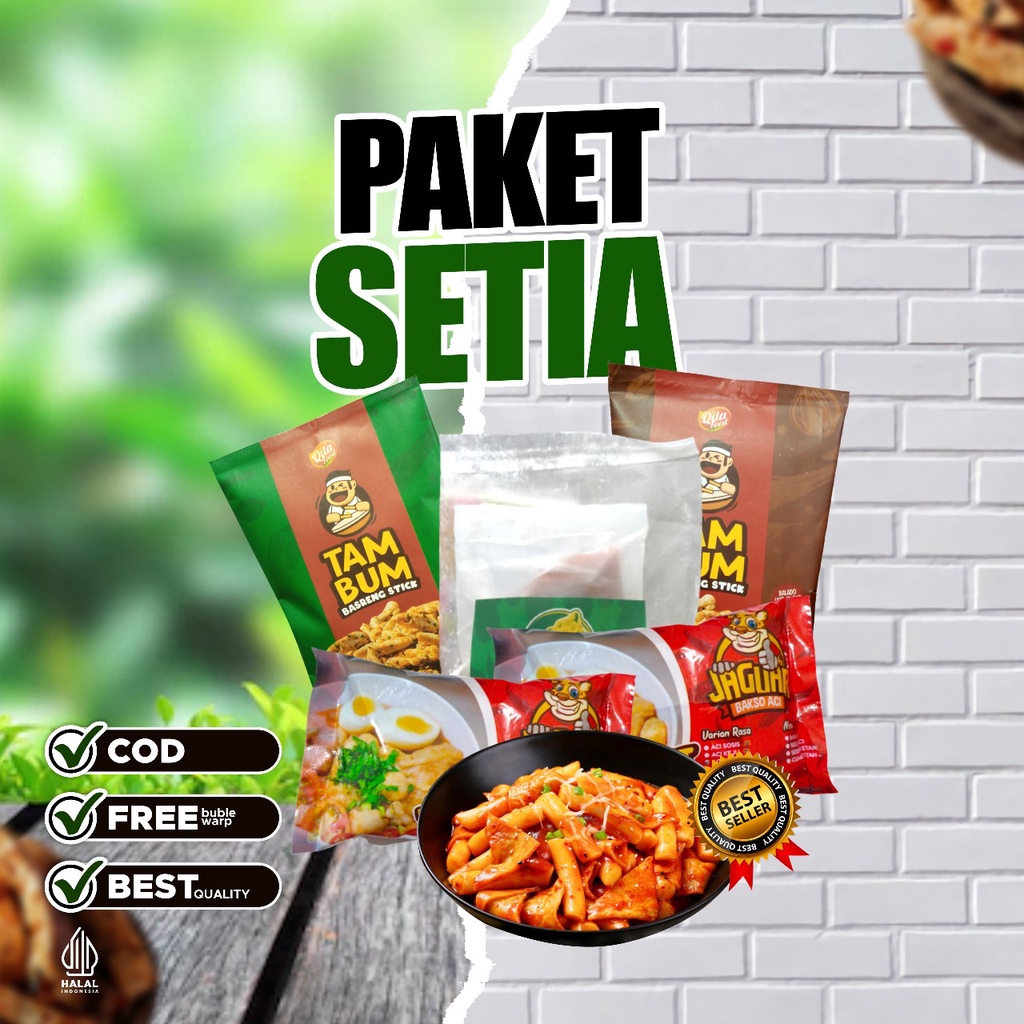 PAKET SETIA BASO ACI SEBLAK ACI JAGUAR