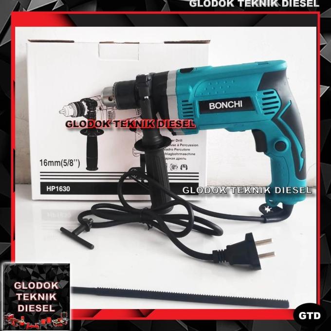 MESIN BOR TANGAN LISTRIK 16 MM 13 MM ELECTRIC HAND DRILL 16MM