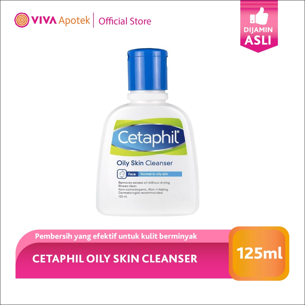 Jual Cetaphil Oily Skin Cleanser untuk Mengatasi Kulit Berminyak 125