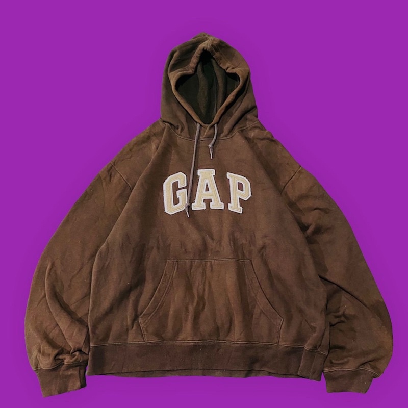 hoodie gap brown vintage second original