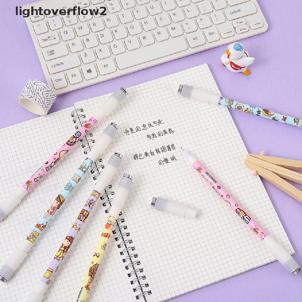 (lightoverflow2) Pulpen Gel Luminous Anti Slip Untuk Anak / Dewasa