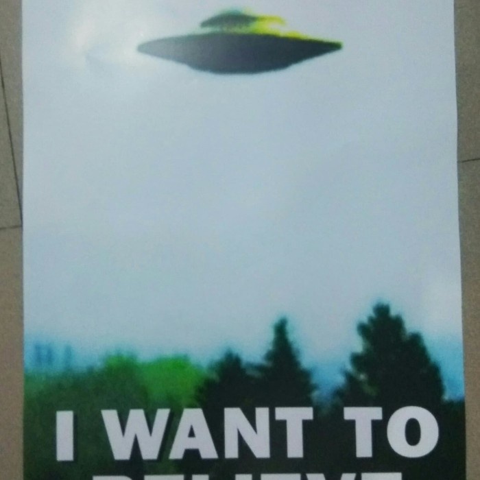 

Murah Poster X Files I Want To Believe Terbatas