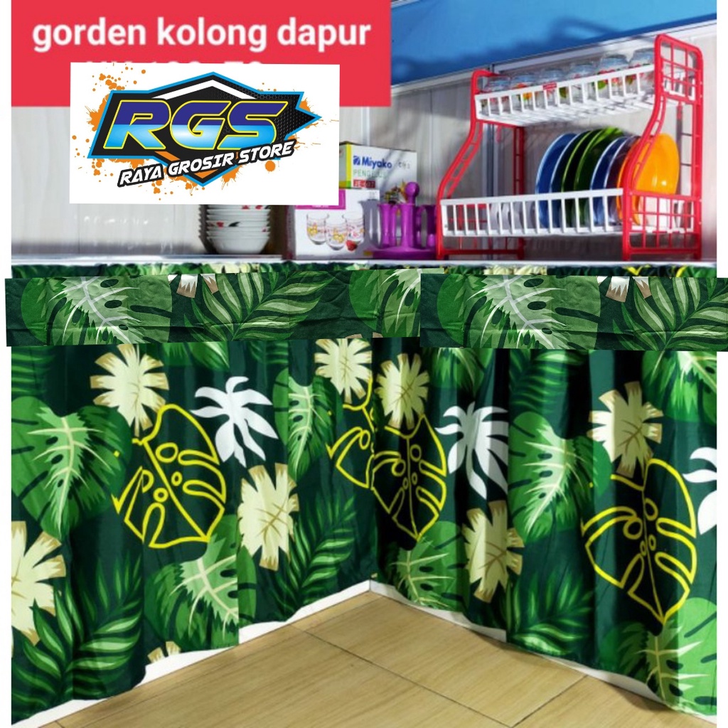 GORDEN KOLONG DAPUR / hordeng KOLONG MEJA DAPUR MURAH