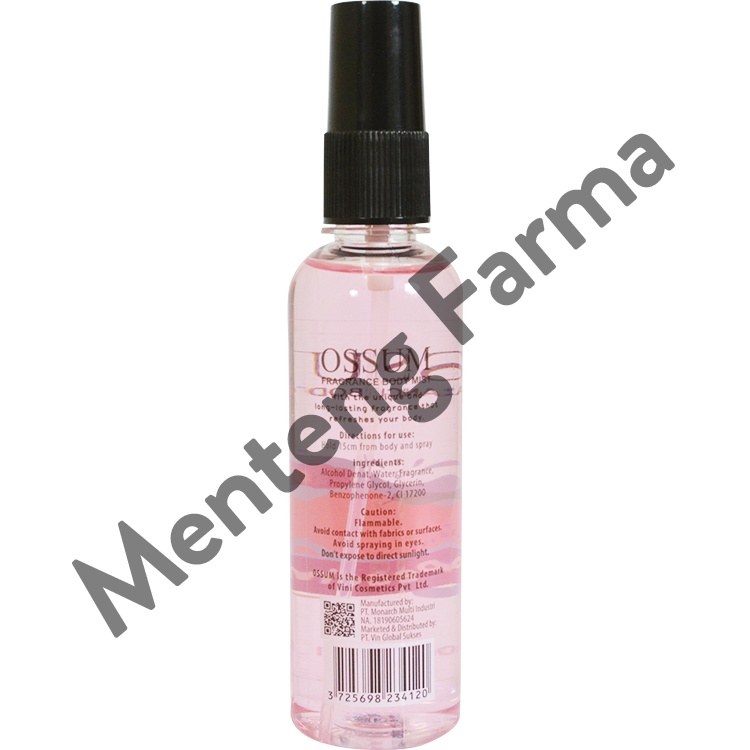 Ossum Fragrance Body Mist Peach