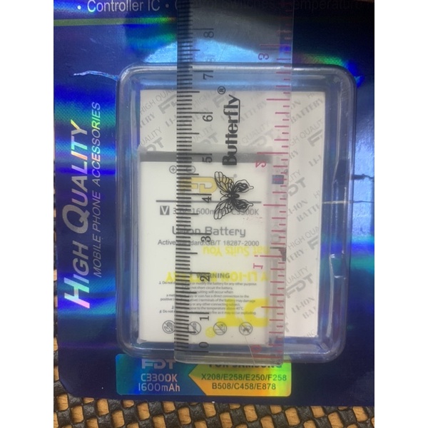 Bat baterai batere battery FDT Samsung C3300 X208 E258 E250 F258 B508