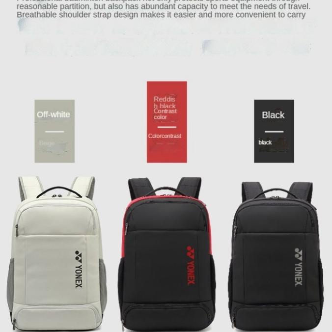 YONEX BAG2018S Tas Backpack Bulutangkis Tas Ransel Badminton