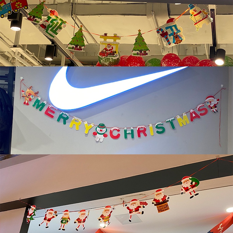 [READY] GARLAND CHRISTMAS NATAL 2023 Slinger / Garland Banner Merry Christmas Bunting Flag Natal Imlek Pajangan Gantungan  Dekorasi Hiasan Hari Raya Natal