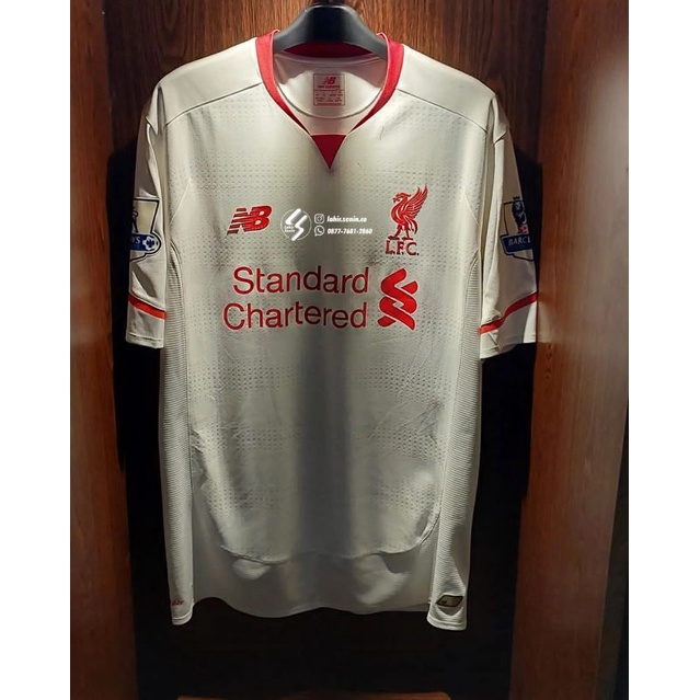 Jersey Original Liverpool Away 2015/2016 BPL Version