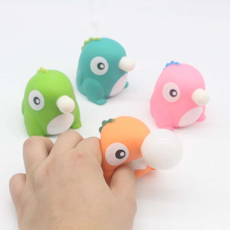 【WZ014】Mainan Bebek Spit Bubble Gaon Xdinary Heroes Pop It Squishy Karakter Karet Silikon/Mainan Duck / Mainan Bebek / Mainan Karakter