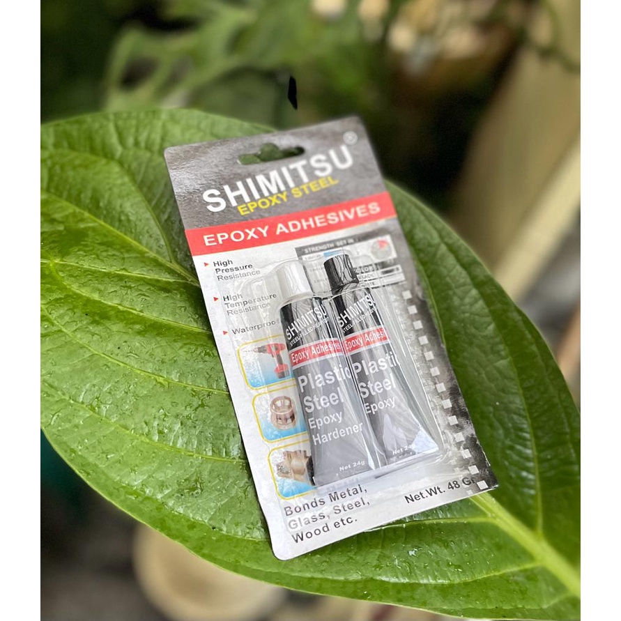 LEM EPOXY 48 GR LEM CAMPUR LEM BESI LEM SERBAGUNA LEM PLASTIC STEEL