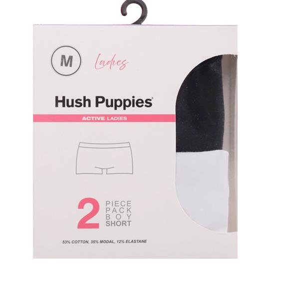 Termurah Hush Puppies Pakaian Dalam Wanita Active Boyshort Black