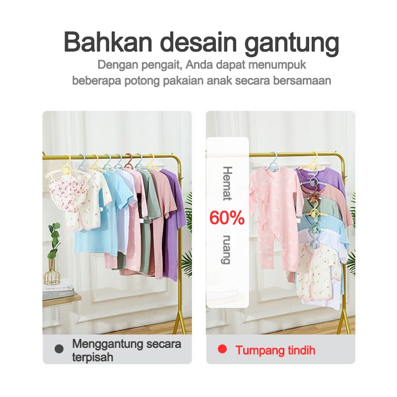 Hanger Setelan Anak | Gantungan Baju Anak | Hanger Baby Display Anak 289