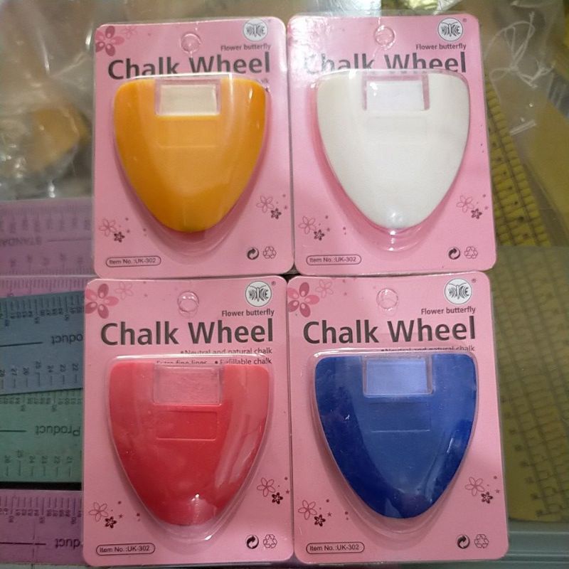 TERMURAH  Tailor Chalk Wheel Kapur Jahit Beroda