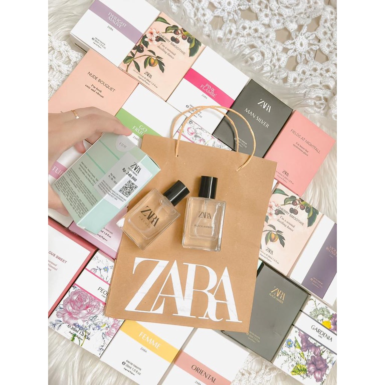 TERBARU!! PARFUM ZARA PREMIUM IMPORT - 30ML (FREE PAPERBAG)