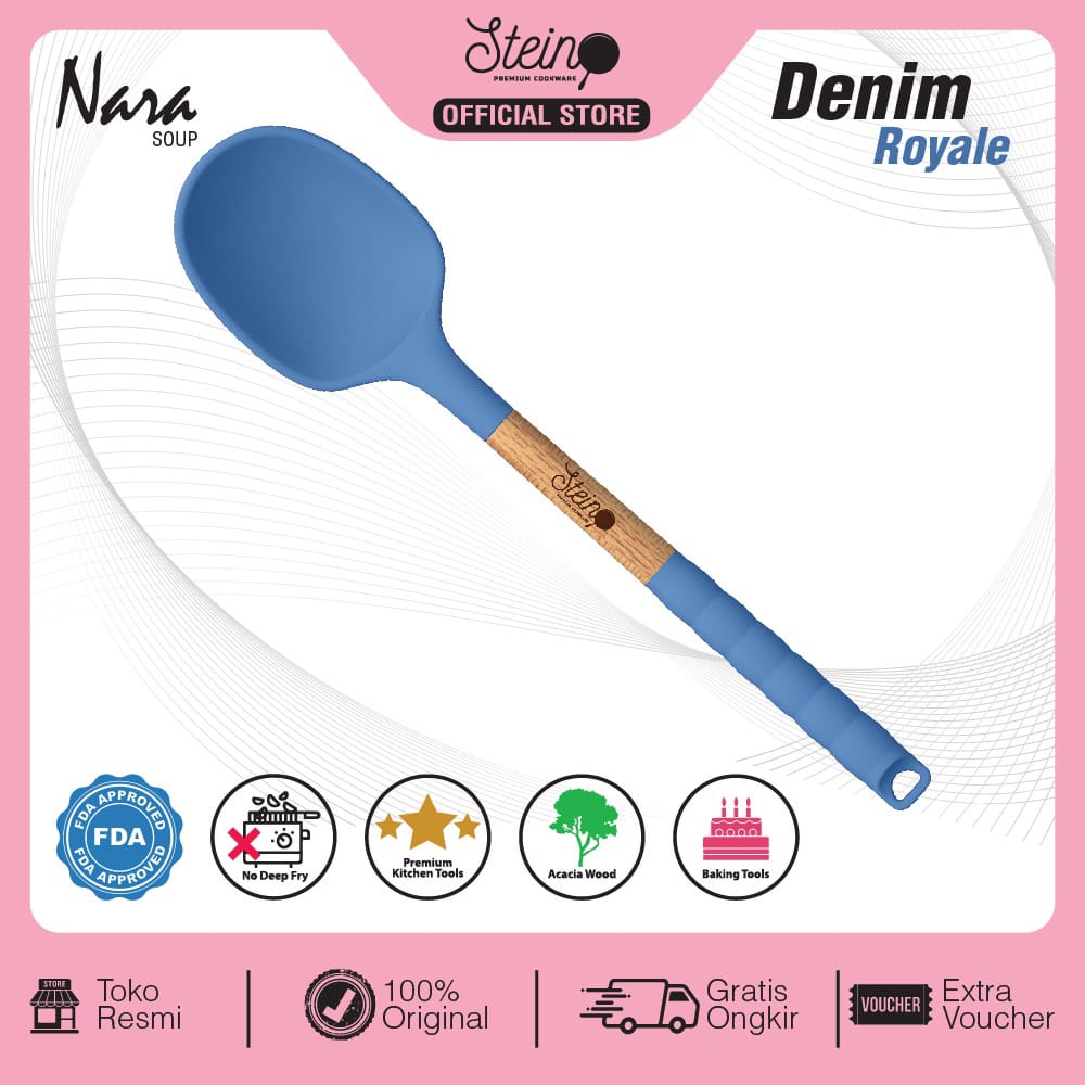 STEIN COOKWARE Nara Soup Sutil Silikon