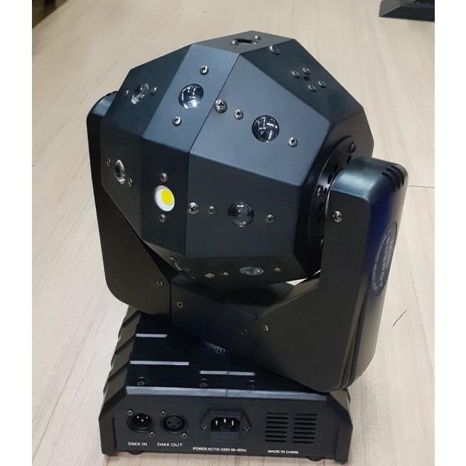Led Laser Moving Head Moving Head Ball Plus Laser 16 Mata 3Watt Gcd
