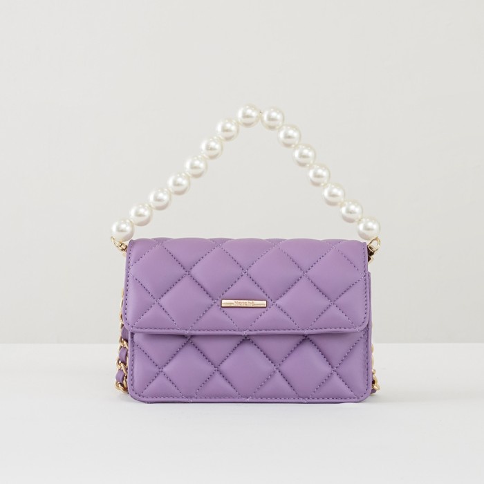 Tas Wanita Bahu Clara Mini Lilac Merche