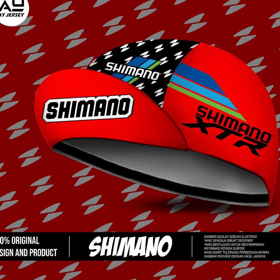 CYCLING CAP SHIMANO (TOPI SEPEDA) {BGK.18Oc22ᴹ}