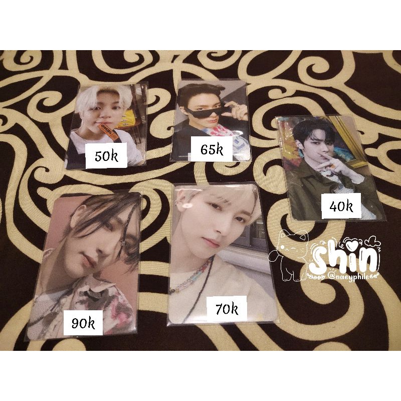 PHOTOCARD JENO RENJUN KUN CAFE AGENT CHILLING HELLO JEWEL UNIVERSE