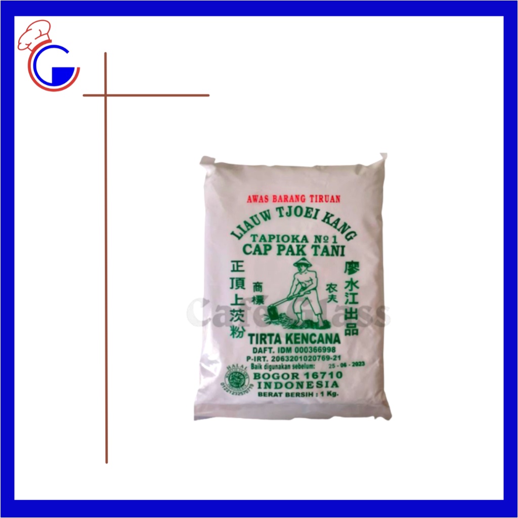 

Tepung Sagu Tapioka Liauw Cap Pak Tani 1Kg