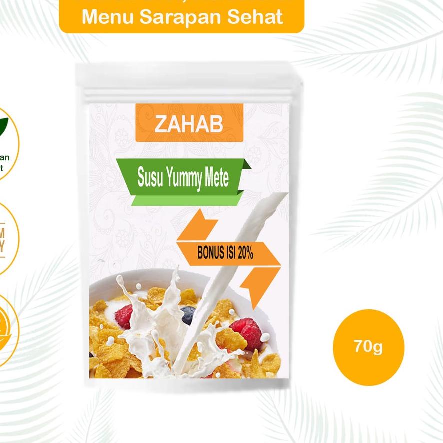 

Barang Laris Granola Oatmeal Sereal Rolled Oat Diet Choco Matcha Powder Zahab (70g)**
