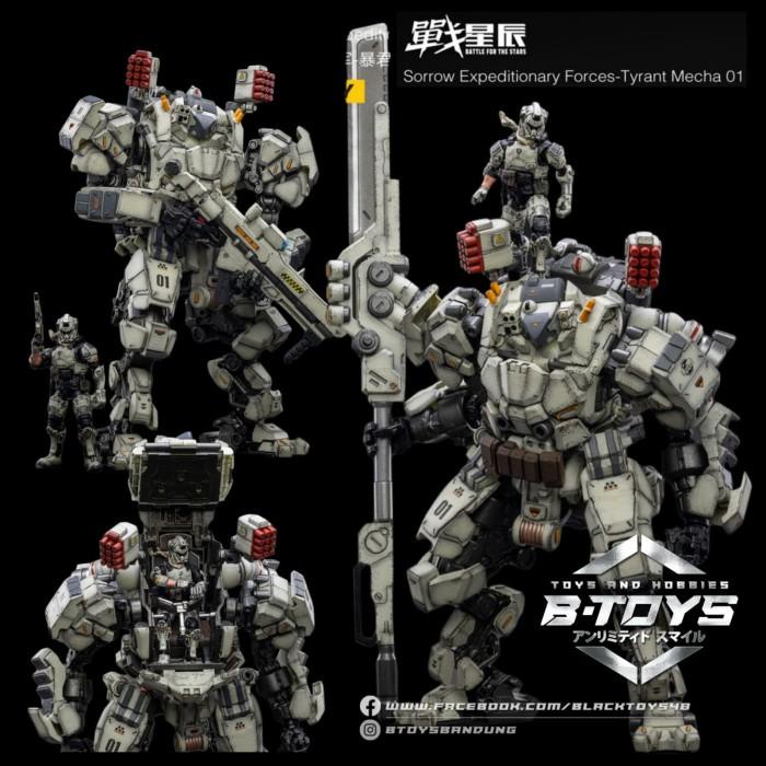 Joytoy 1/18 Sorrow Expeditionary Forces Tyrant Mecha 01 action figure