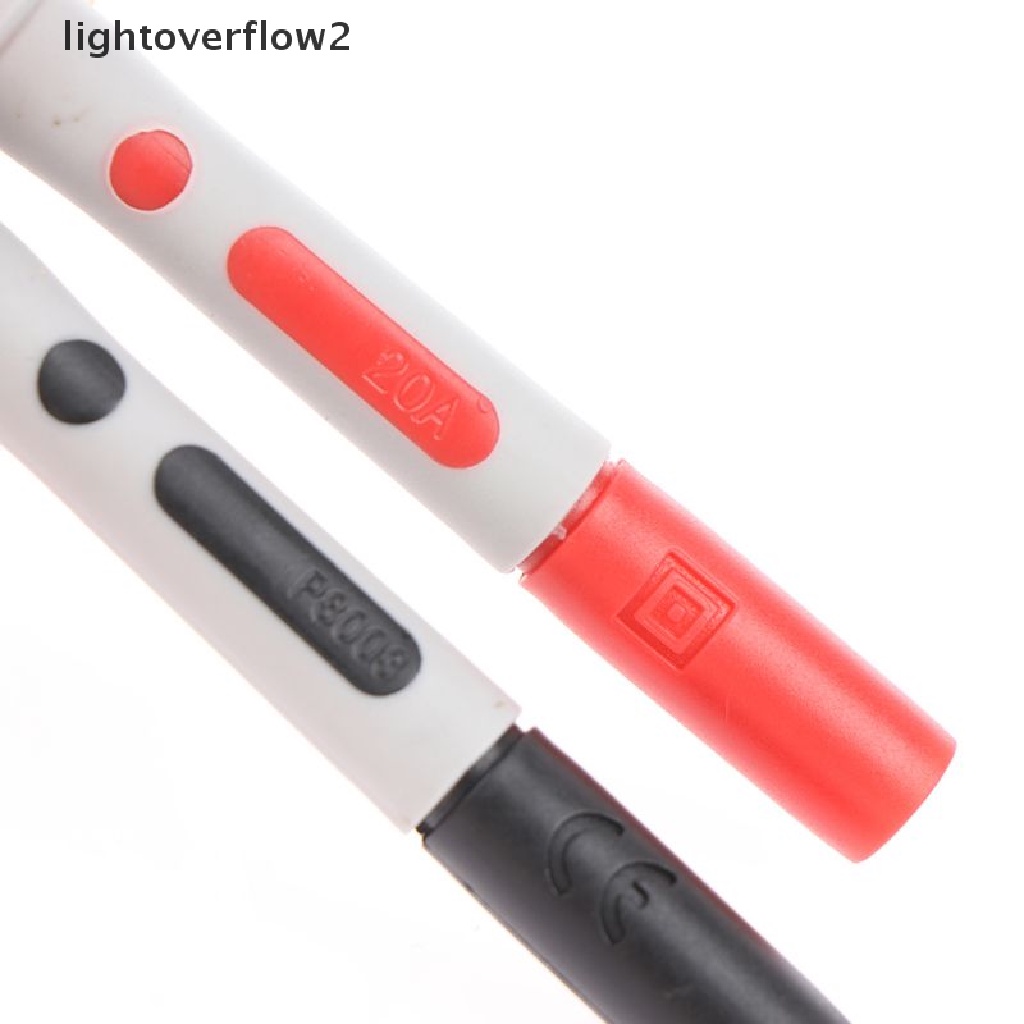 (lightoverflow2) 2pcs / Set Test pen Multi Fungsi Untuk Multimeter