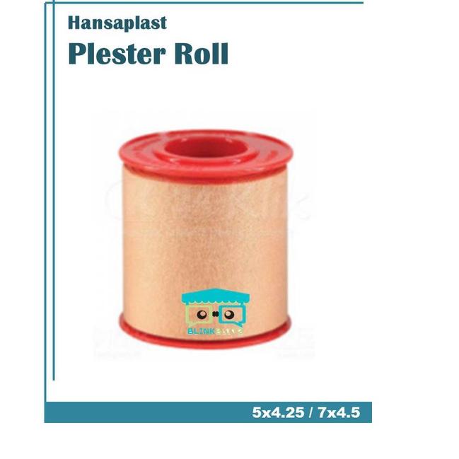 Promo❇➧ Hansaplast Roll Kain Plester 5 / 7 cm x 4,5 m Jumbo Lentur Berpori 58 ❁